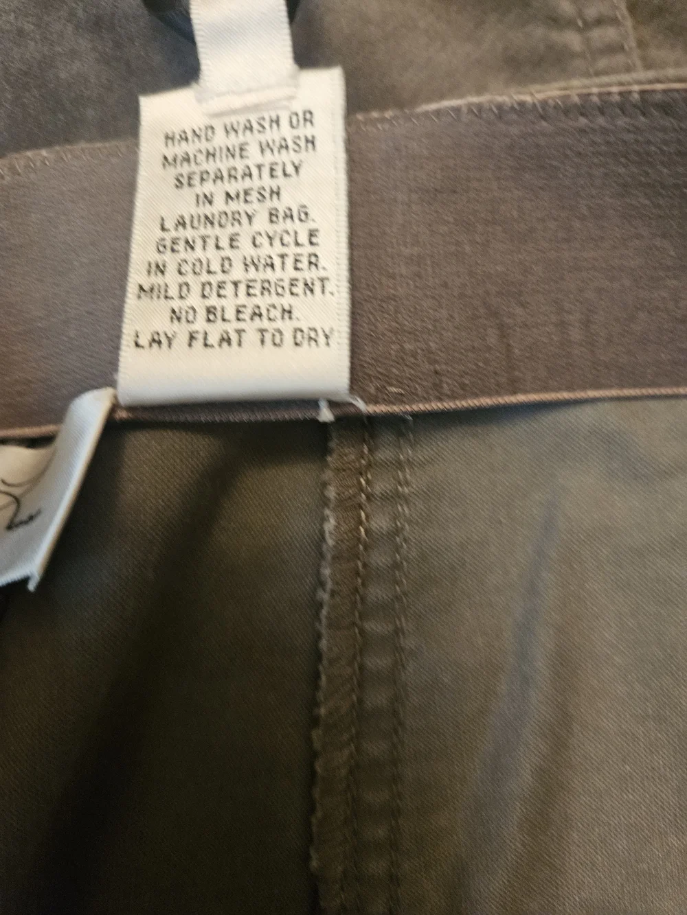 Byron Lars Green Button-Front Cord Pencil Skirt